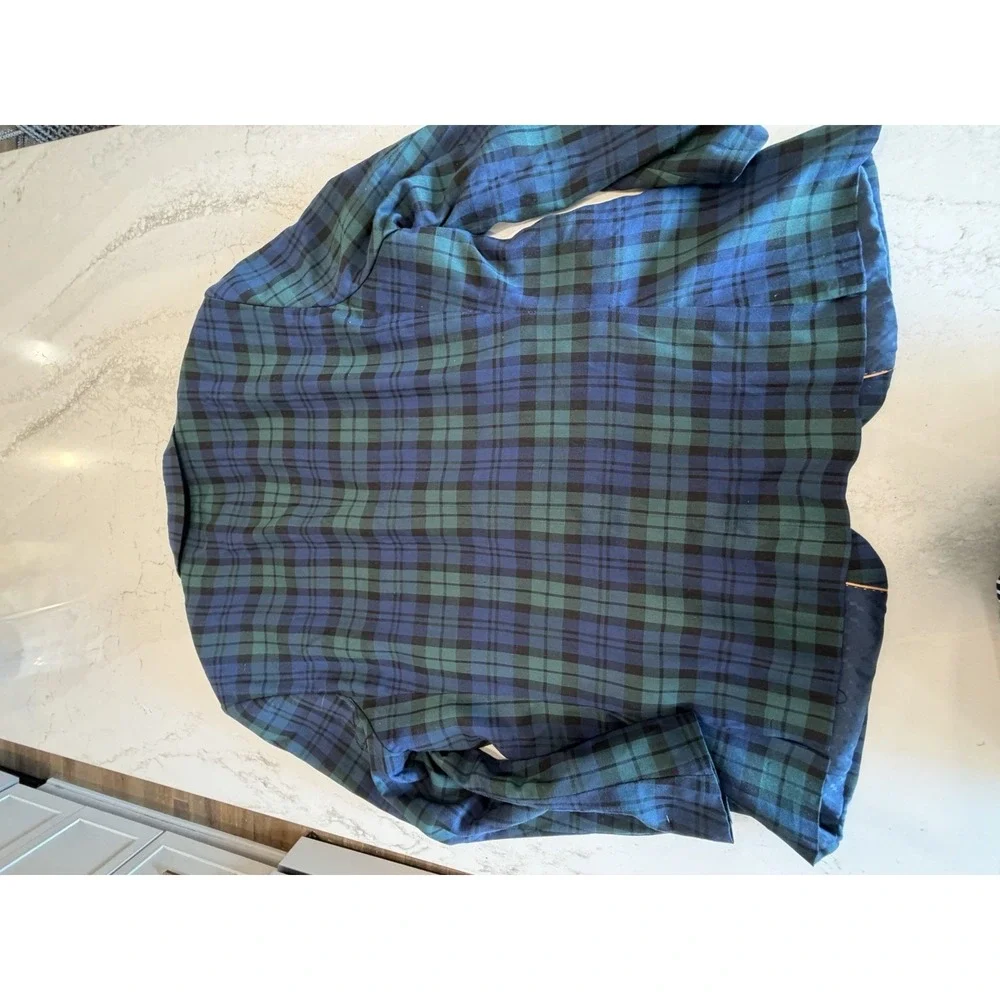 Bocaccio Uomo 48R Black Watch Tartan 2 Button Sport Coat Blazer